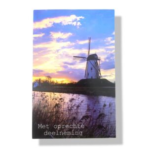 10 Wenskaarten | Oprechte deelneming | 11x17cm | incl. Envelop | OD7.1.1