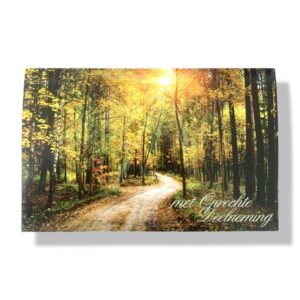 10 Wenskaarten | Oprechte deelneming | 11x17cm | incl. Envelop | OD7.1.4