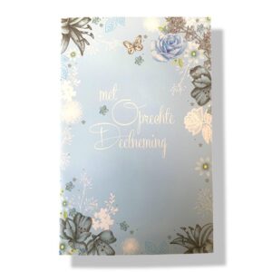 10 Wenskaarten | Oprechte deelneming | 11x17cm | incl. Envelop | OD7.1.6