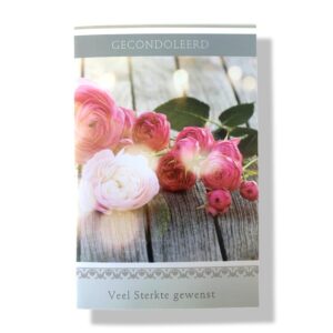 10 Wenskaarten | Oprechte deelneming | 11x17cm | incl. Envelop | OD7.2.2
