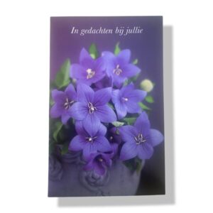 10 Wenskaarten | Oprechte deelneming | 11x17cm | incl. Envelop | OD7.3.6