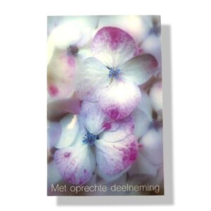 10 Wenskaarten | Oprechte deelneming | 11x17cm | incl. Envelop | OD7.4.6