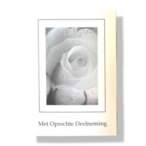 10 Wenskaarten | Oprechte deelneming | 11x17cm | incl. Envelop | OD8.4.3