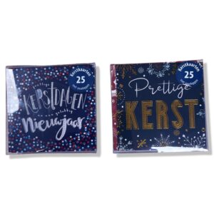 36 Luxe Kerstdozen - 10x10cm - 36 x 25 stuks