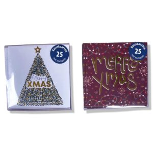36 Luxe Kerstdozen - 10x10cm - 36 x 25 stuks