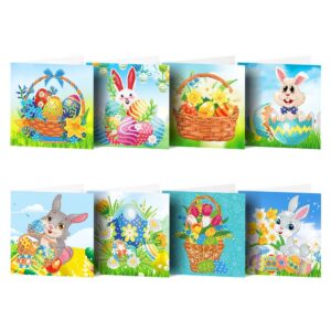 8 Diamond Painting Paaskaarten | 8 DP PAS 001