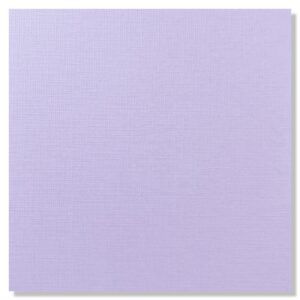 Lila - 10 vellen - Scrapbook Linnenkarton - 240 gsm - 305x305mm