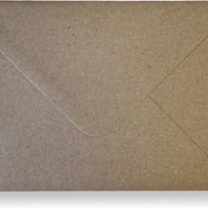 C6 162x114mm Enveloppen | Kraft Bruin | 1000 stuks
